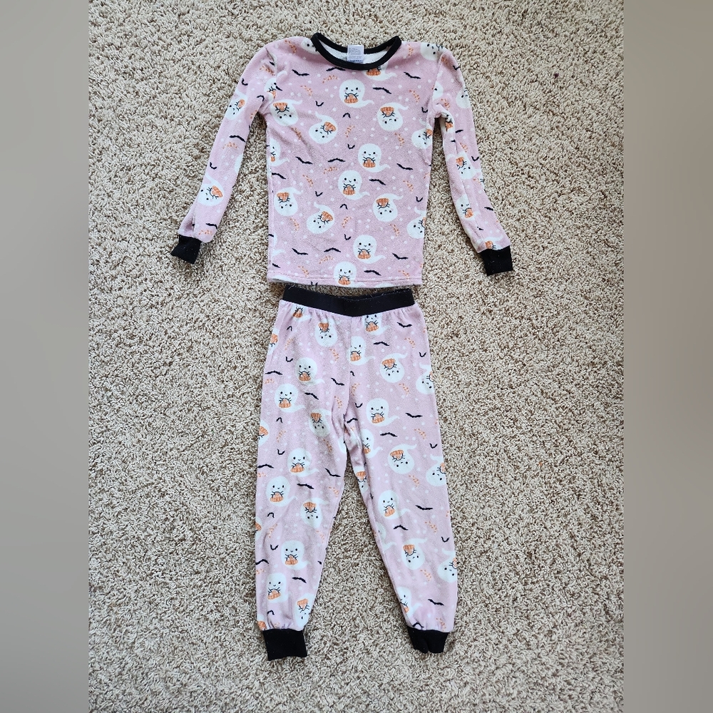Modern Kids Girl Halloween Pajama Set